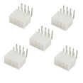 thumbnail image 1 of Unique Bargains 5 Pcs 8 Pin 90 Degree Terminal Power Supply PCB ATX Plug Connector Beige, 1 of 1