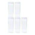thumbnail image 1 of Unique Bargains 5 Pcs Airtight Food Storage Containers 54 oz Transparent, 1 of 7