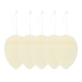 thumbnail image 1 of Unique Bargains 5 Pcs Compressed Facial Sponge Teardrop-shaped Reusable Cleansing Puff Light Yellow, 1 of 5