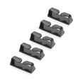 thumbnail image 1 of Unique Bargains 5 Pcs Durable Solid Nail Cleaning Brush for Cleaning Fingernails Large Black, 1 of 7