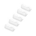 thumbnail image 1 of Unique Bargains 5 Pcs Durable Transparent Nail Cleaning Brush for Cleaning Fingernails Large Clear, 1 of 7