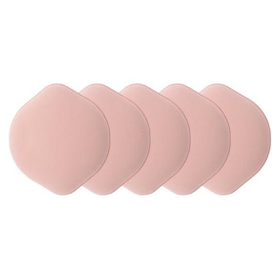 Unique Bargains 5 Pcs Gourd Shape Face Makeup Sponge for Travel Pink Hydrophilic Polyurethane