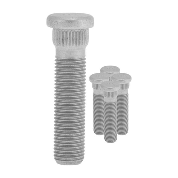 Unique Bargains 5 Pcs M14x1.5 Wheel Lug Stud for FORD F150 2016-2025 Front Rear Wheel Stud Bolt Set No.FCPZ1107A Alloy Steel Silver Tone