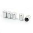 thumbnail image 1 of Unique Bargains 5 Pcs Silver Tone CD Amplifier Control Knob for 6mm Knurled Shaft Potentiometer, 1 of 4