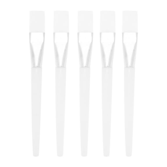 Unique Bargains 5 Pcs Soft Face Mask Applicator White
