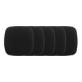 thumbnail image 1 of Unique Bargains 5 Pcs Square Face Makeup Sponge for Travel Black, 1 of 5