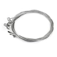 thumbnail image 1 of Unique Bargains 5 Pcs Steel 29.5 Inch Long 1.2mm Diameter Bicycle Front Brake Cable Wire Silver Stone, 1 of 2