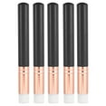 thumbnail image 1 of Unique Bargains 5 Pcs Travel Blending Makeup Brush Set Foundation Contour Concealer Blusher Brush 10.3x1.4cm Black, 1 of 6