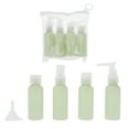 thumbnail image 1 of Unique Bargains 5 Pcs Travel Size Toiletries Bottles Containers Leakproof Portable Refillable Travel Bottles Set Grass Green, 1 of 5
