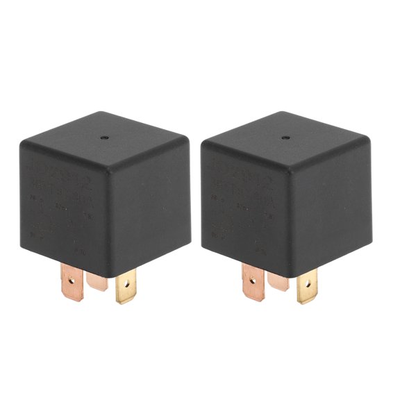 Unique Bargains 5 Pins 36V 80A Auto Relay Multi Purpose Waterproof Car Relay 2 Pcs Black