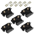 thumbnail image 1 of Unique Bargains 5 Set Black 80A Fuse with In-Line Holder Electrical Protection Fusible for Car Audio Video Stereo, 1 of 6
