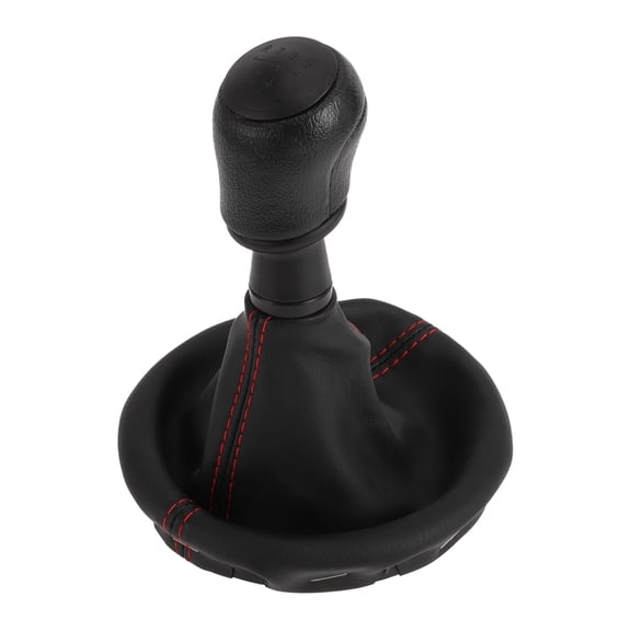 Unique Bargains 5 Speed Gear Shifter Knob W/ Cover No.7H0711113B - Stick Shifter Knob - for VW Transporter Plastic 1 Pc