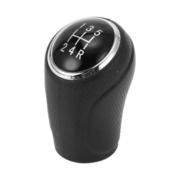 Unique Bargains 5 Speed Manual Gear Shift Knob, Front Automotive Gearbox Stick Shifter Lever Knob for Suzuki SX4 S-Cross 2016-2021 Plastic Black, 1 Pc