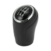Unique Bargains 5 Speed Manual Gear Shift Knob, Front Automotive Gearbox Stick Shifter Lever Knob for Suzuki SX4 S-Cross 2016-2021 Plastic Black, 1 Pc