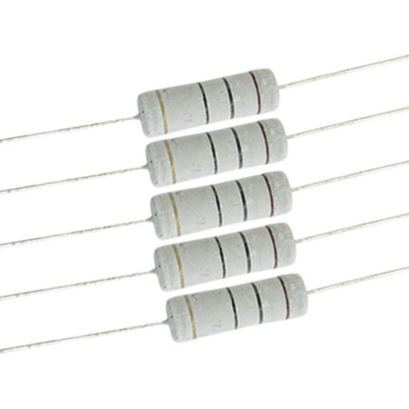Unique Bargains 5 Watt 10 ohm Metal Oxide Film Resistor 5W 700V 10 Pcs Fgrkv