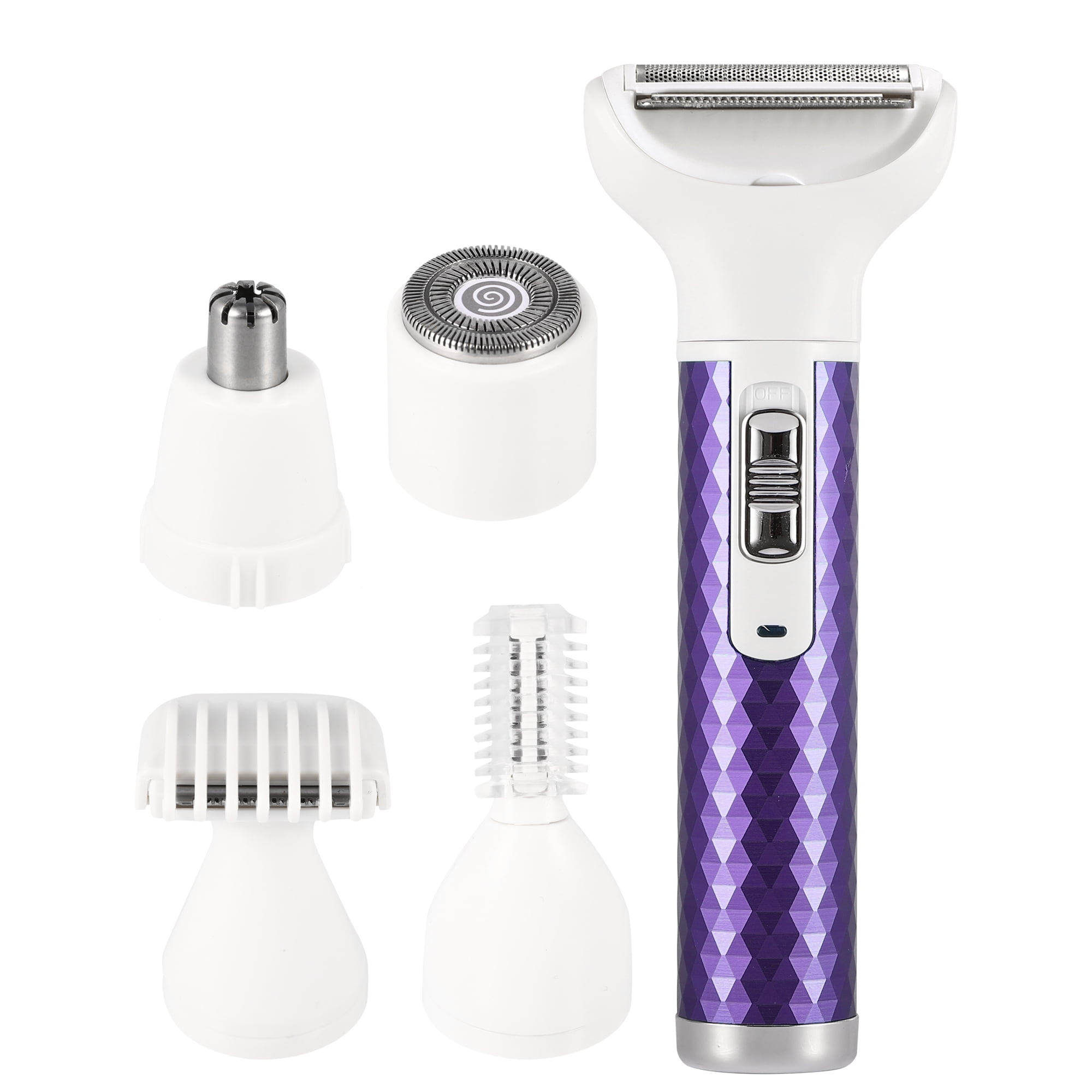 Unique Bargains 5 in 1 Electric Razor Shaver Rechargeable Hair Trimmer ...