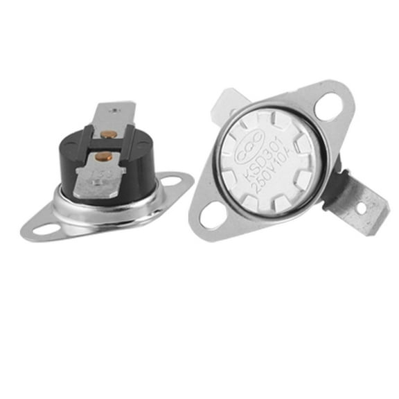 Unique Bargains 5 x Temperature Control Switch Thermostat KSD301 150C NC 250V 10A