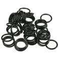 thumbnail image 1 of Unique Bargains 50 Pcs 10mm ID x 1.5mm CS Universal Car O Ring Seal Gasket Car Faucet Repair Trucks NBR Rubber Black, 1 of 6