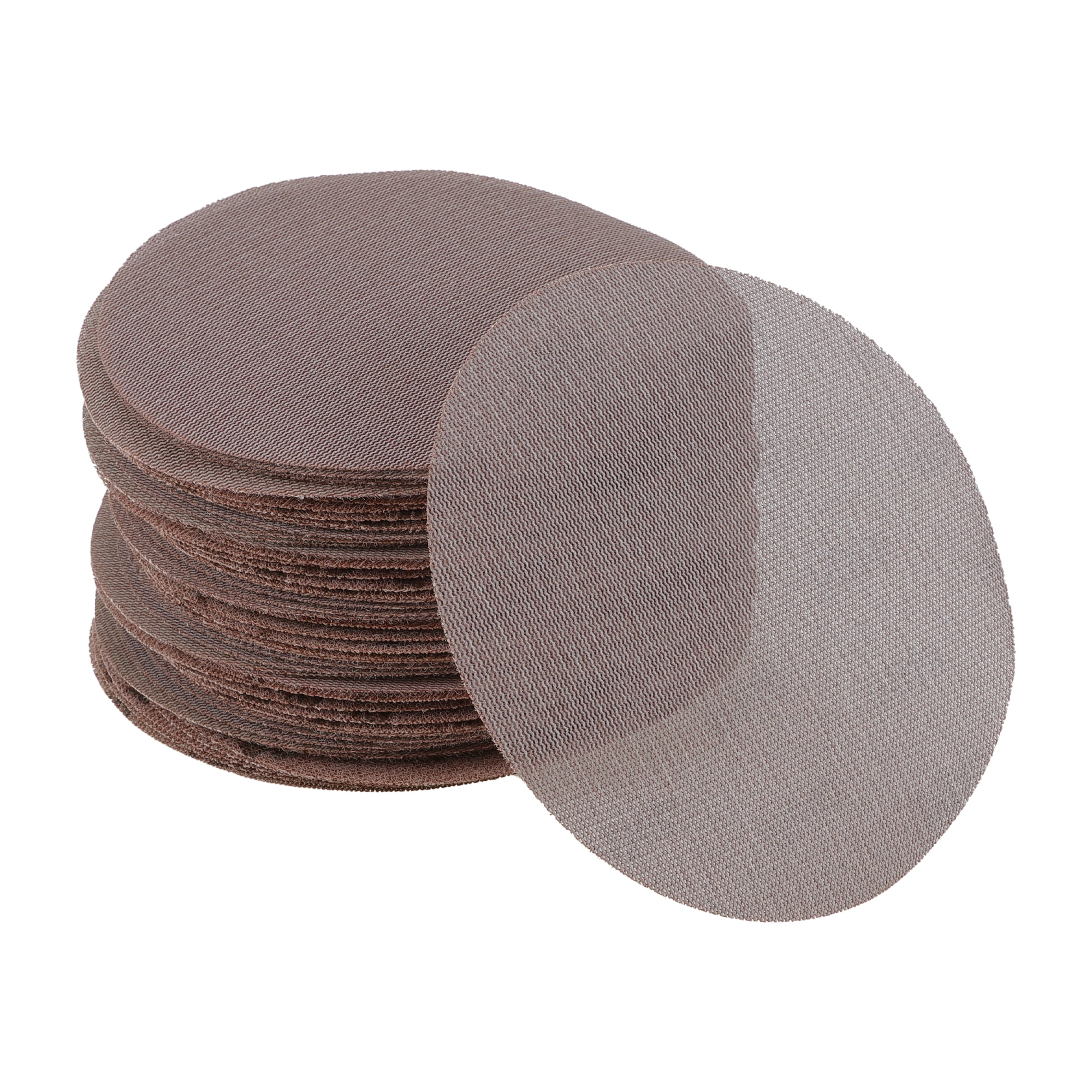 Unique Bargains 50 Pcs 7in Abranet Sanding Mesh Hook Loop Dust Free Net 240 7"