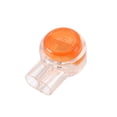 thumbnail image 1 of Uxcell 50 Pcs Durable Plastic Splice UY Connector 2 Port Wire Connectors Easy Installation Yellow, 1 of 3