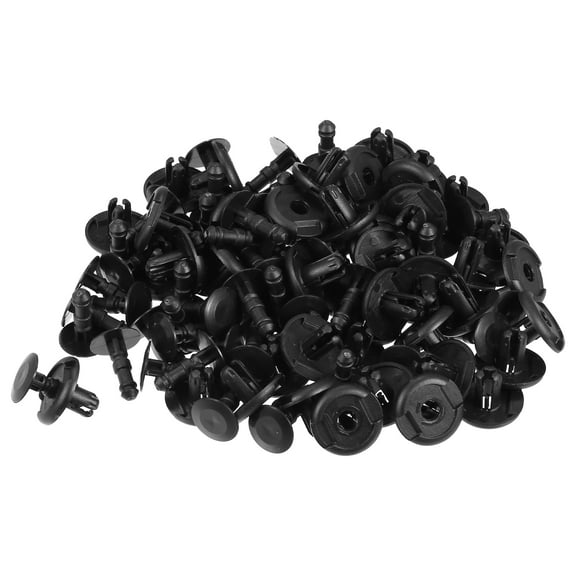 Unique Bargains 50 Pcs Car Radiator Cover Retainers Clips Push Type Rivets for Toyota 4Runner 2003-2009 No.9046708217