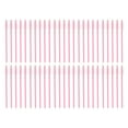 thumbnail image 1 of Unique Bargains 50 Pcs Convenient Eyebrow Brushes for Business Travel Pink Nylon Plastic, 1 of 5