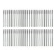 thumbnail image 1 of Unique Bargains 50 Pcs Convenient Silicone Eyelash Brush for Bathroom Black Plastic Silicone, 1 of 5