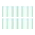thumbnail image 1 of Unique Bargains 50 Pcs Pineapple Shape Eyelash Brush for Bathroom Light Green Plastic Silicone, 1 of 5