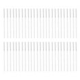 thumbnail image 1 of Unique Bargains 50 Pcs Disposable Eyelash Brush for Bathroom White Plastic Nylon, 1 of 5