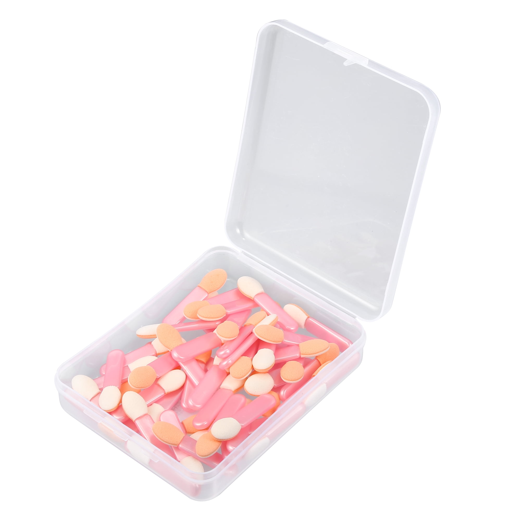 Unique Bargains 50 Pcs Eye Shadow Sponge Applicators, Eyeshadow Brushes Makeup Applicator