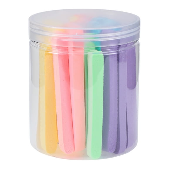 Unique Bargains 50 Pcs Face Cleaning Compressed Sponge Facial Cleanser Skin Mixed Color