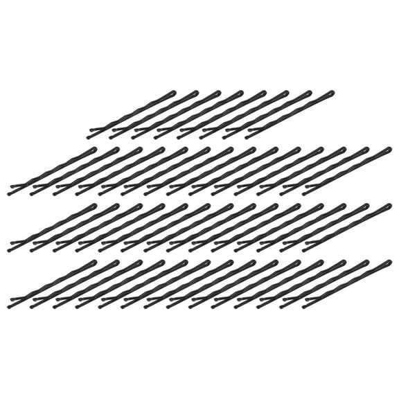 Unique Bargains Fashion Hairclip Hairdo Clip for Women 50 Pcs Black