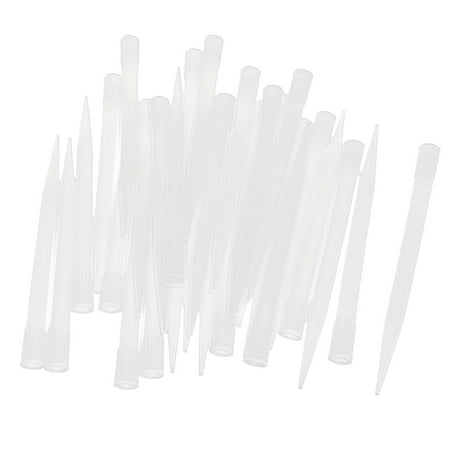 Unique Bargains 50 Pcs Lab Pipettor Repair Parts Plastic Liquid Pipette Pipet Tips 5ml