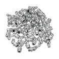 thumbnail image 1 of Unique Bargains 50 Pcs M10x1 Car Grease Nipple Fitting Bend 45 Degree Angle Galvanized Steel Grease Zerk Fitting Adapter, 1 of 6