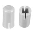 thumbnail image 1 of Unique Bargains 50 Pcs Plastic 5x9mm Push button Tactile Switch Caps Cover Keycaps Grey for 6x6x7.3mm Tact Switch, 1 of 3