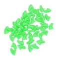 thumbnail image 1 of Unique Bargains 50 Pcs Portable Anti-scratch Pet Nail Caps for Dog Extra Small Green, 1 of 5