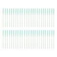thumbnail image 1 of Unique Bargains 50 Pcs Portable Silicone Eyelash Brush for Bathroom Green Plastic Silicone, 1 of 5