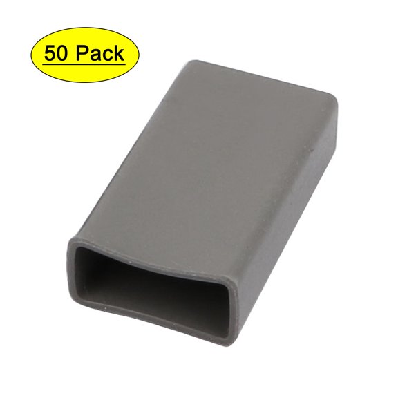 Unique Bargains 50 Pcs TO-220 Diode Triode Transistor Gray Thermal Insulation Silicone Cap