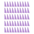 thumbnail image 1 of Unique Bargains 50 Pcs Trapezoid Face Makeup Sponge for Bedrooms Purple, 1 of 4