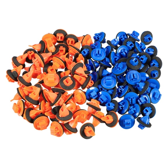 Unique Bargains 50 Set Car Fender Flare Clips 7549535010/7539735010 for Toyota 4Runner 2003-2023 Plastic Blue