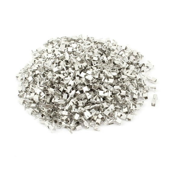 Unique Bargains 500pcs VH 3.96mm Connector Crimp Contact Pin Copper-Tin
