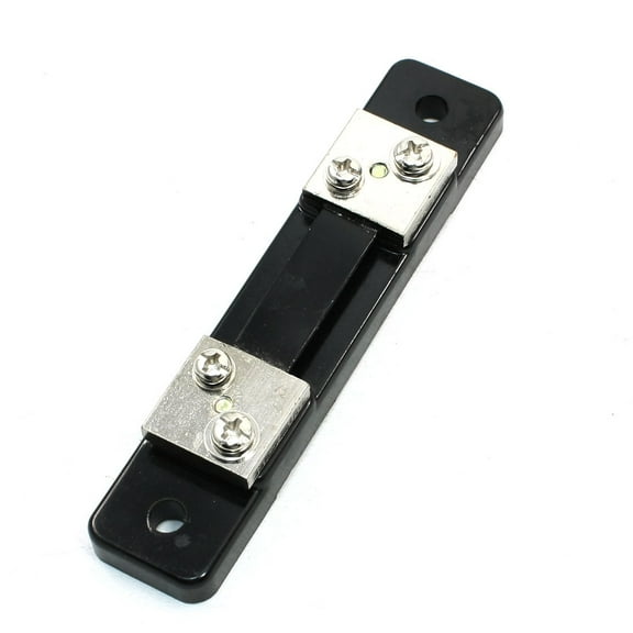 Unique Bargains 50A 75mV DC Measuring Shunt Resistor for Analog Ammeter