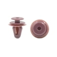 thumbnail image 1 of Unique Bargains 50PCS Brown Plastic Rivets Car Door Screw Trim Retainer Clips Fits 9mm Dia Hole, 1 of 2