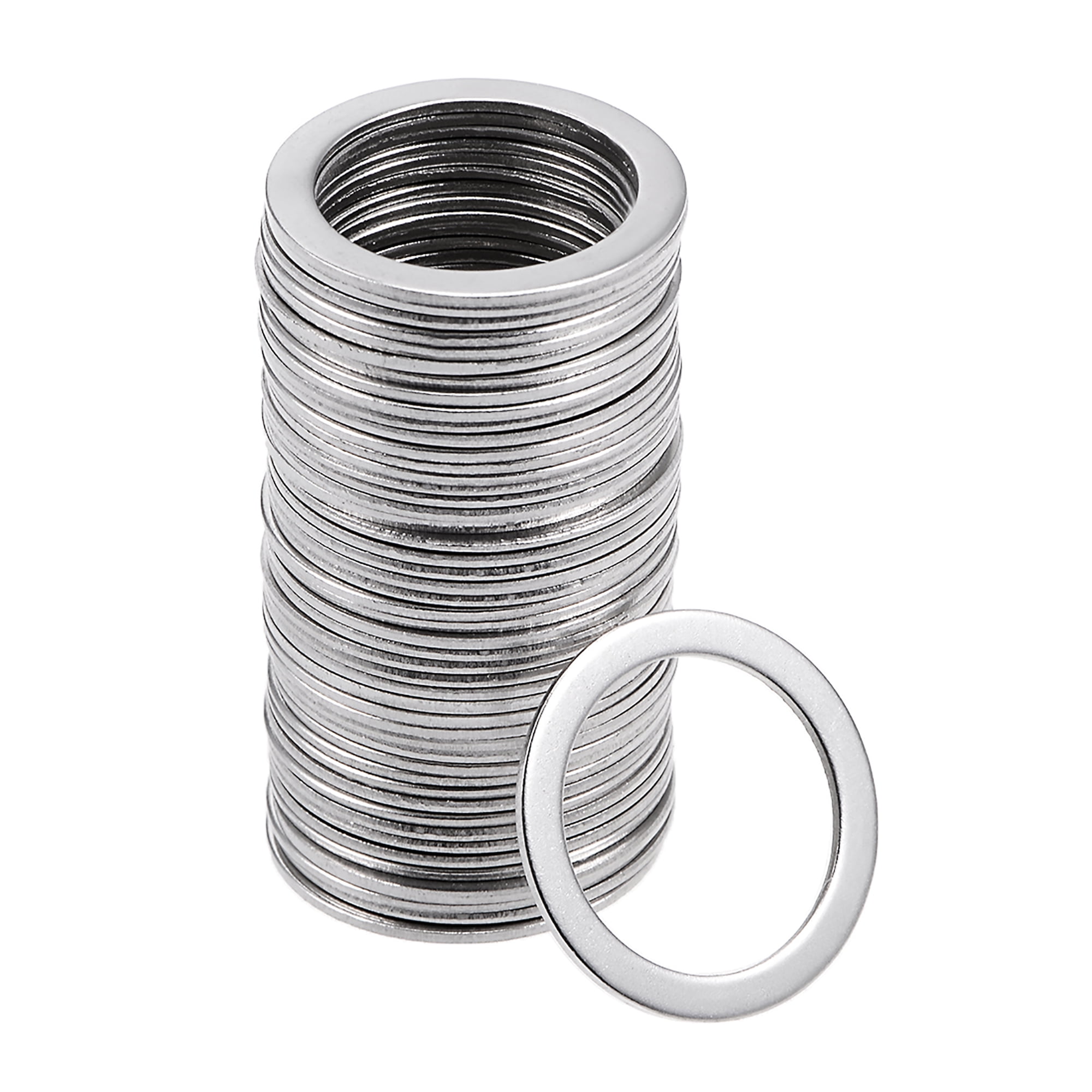 500 Rondelles Plates 5x10x0.8 Mm Acier Inox 304 - Pour Vis/écrous, Neuf