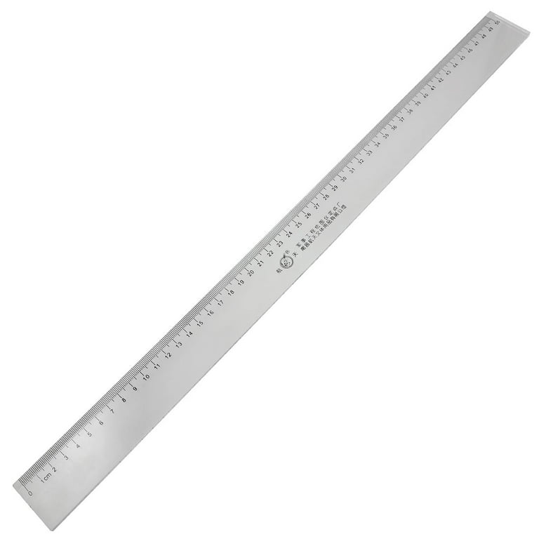 Unique Bargains 50cm Length Measure Plastic Straight Edge Ruler for Office  