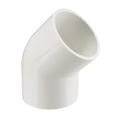 thumbnail image 1 of Unique Bargains 50mm Slip 45 Degree Pipe Fitting Elbow Coupling Connectors 2Pcs, 1 of 4