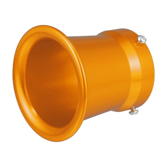 Unique Bargains 50mm Velocity Stack Motorcycle Carburetor Air Filters Carb Funnel Trumpet for Honda for Yamaha Gold Tone