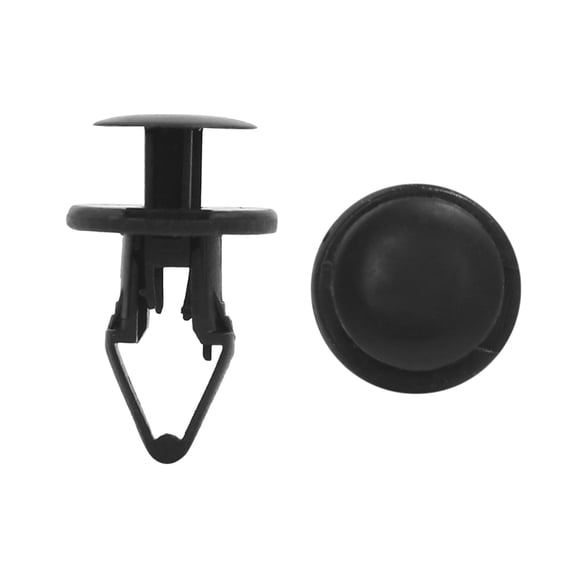 Unique Bargains 50pcs 12mm Hole Dia Plastic Trim Door Panel Retainer Clips Rivet Fastener for Car