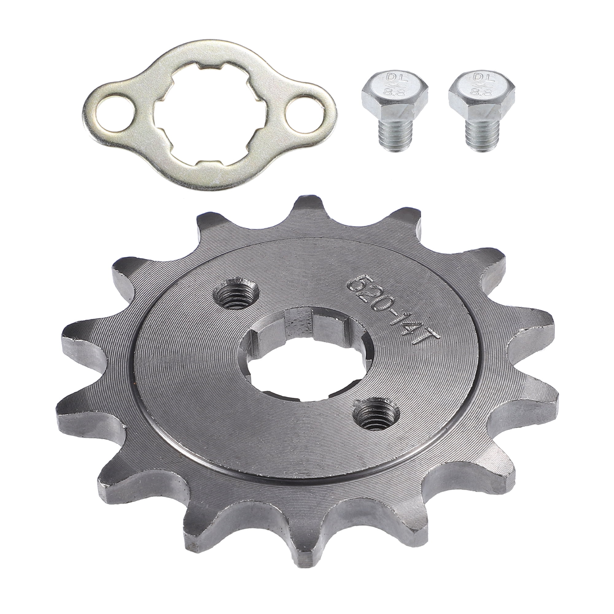Unique Bargains 520 Style 14 Teeth 20mm ID Motorcycle Front Engine Sprocket