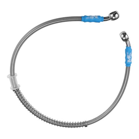 Unique Bargains 550mm 21.65" Length 0.4" ID Motorcycle Hydraulic Brake Line Oil Hose Pipe for ATV Motocross Sport Bikes Street Bikes